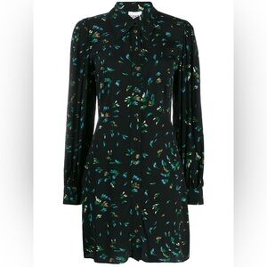 Ganni bluebell mini dress size M